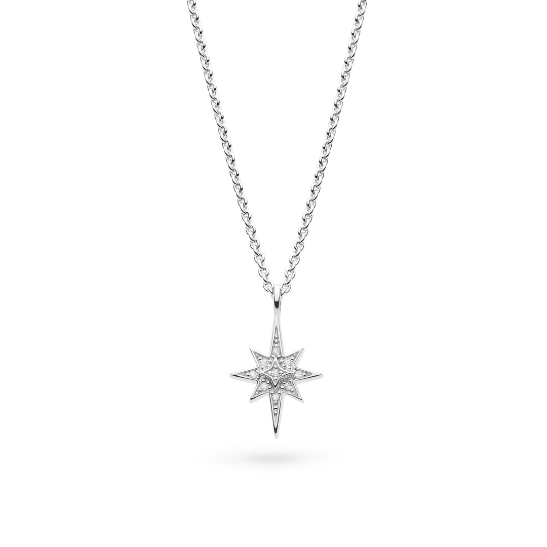 Kit Heath - Céleste North Star Petite Necklace - Silver