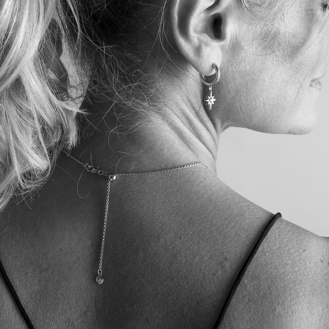 Kit Heath - Céleste North Starburst Necklace - Silver