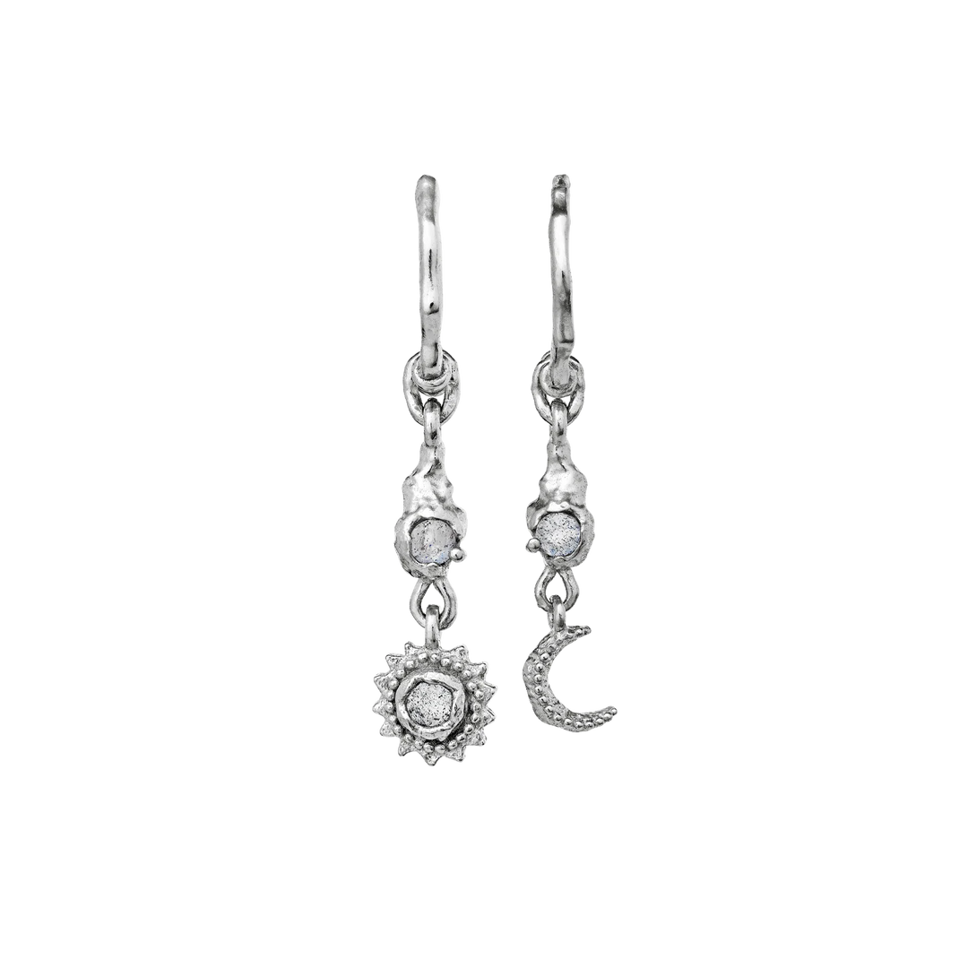 Maanesten - Ember Earrings - Silver
