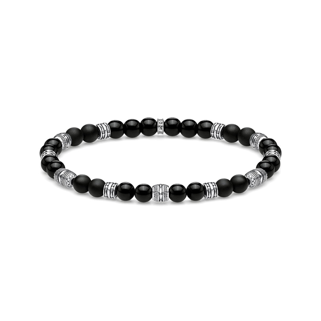 Thomas Sabo - Lucky Charm Black Bracelet - Silver