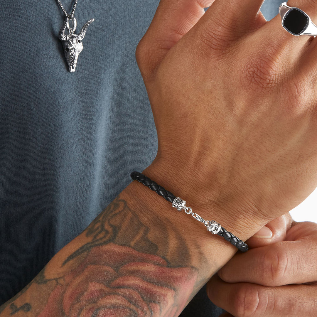 Thomas Sabo - Black Leather Bracelet
