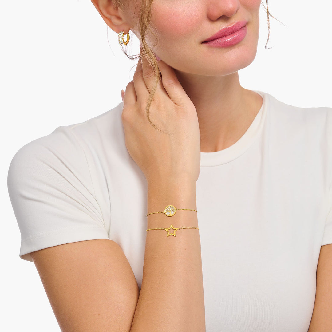 Thomas Sabo - Star Pendant Bracelet - Gold