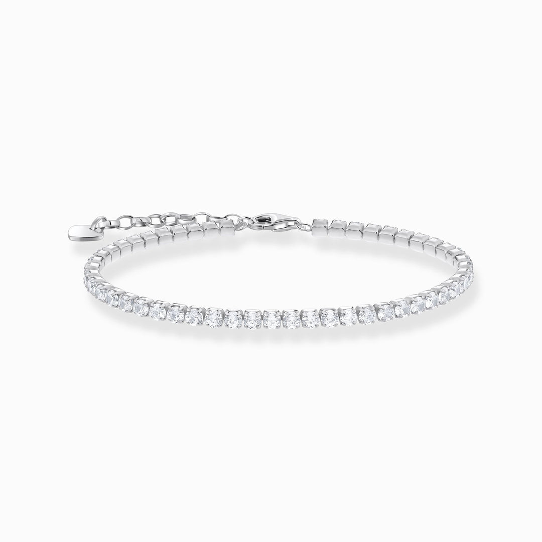 Thomas Sabo - White CZ Tennis Bracelet - Silver