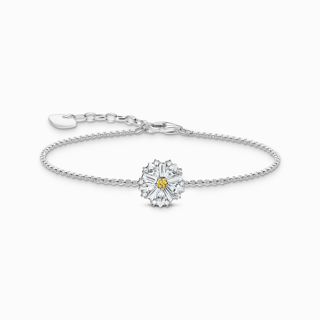 Thomas Sabo - Lovely Daisy Flower Bracelet - Silver