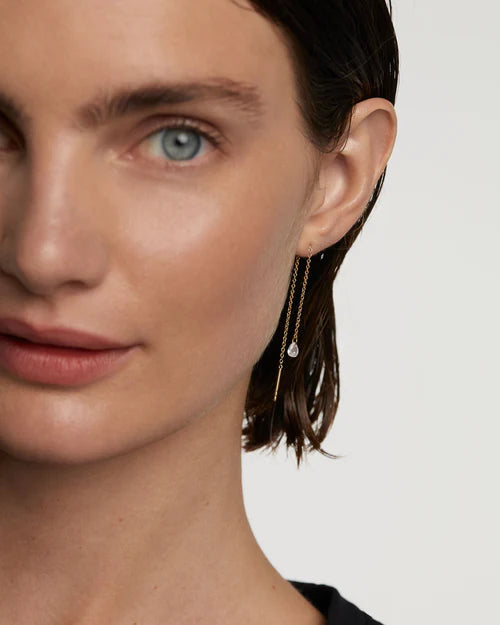 PDPAOLA - Waterfall Drop Earrings - Gold