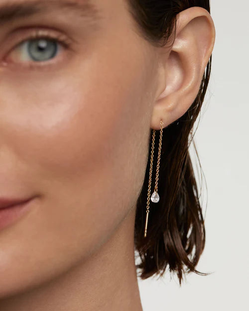 PDPAOLA - Waterfall Drop Earrings - Gold