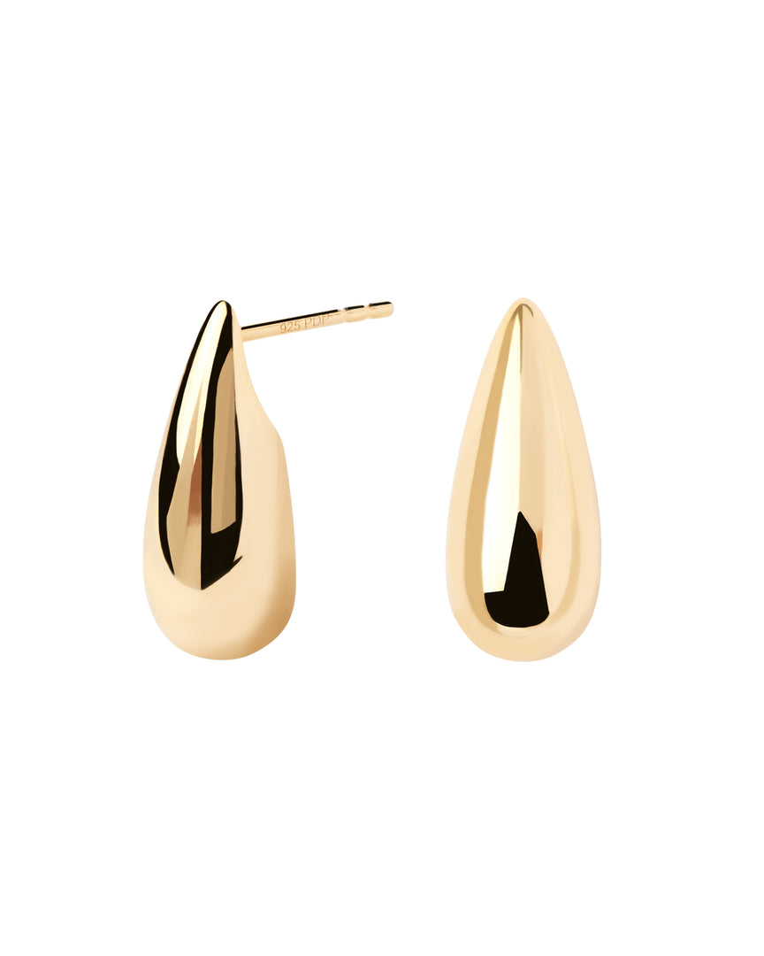 PDPAOLA - Large Sugar Earrings - Gold