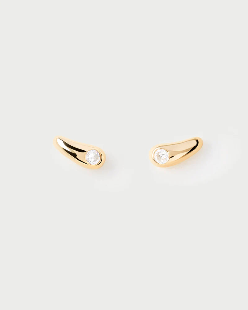 PDPAOLA - Serena Stud Earrings - Gold