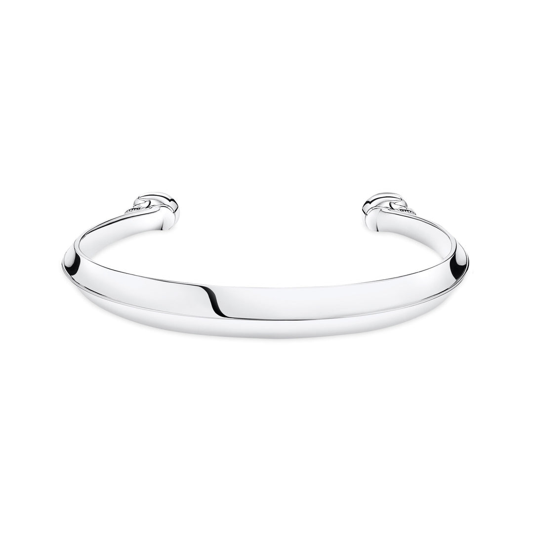 Thomas Sabo - Polished Silver Skull Bangle