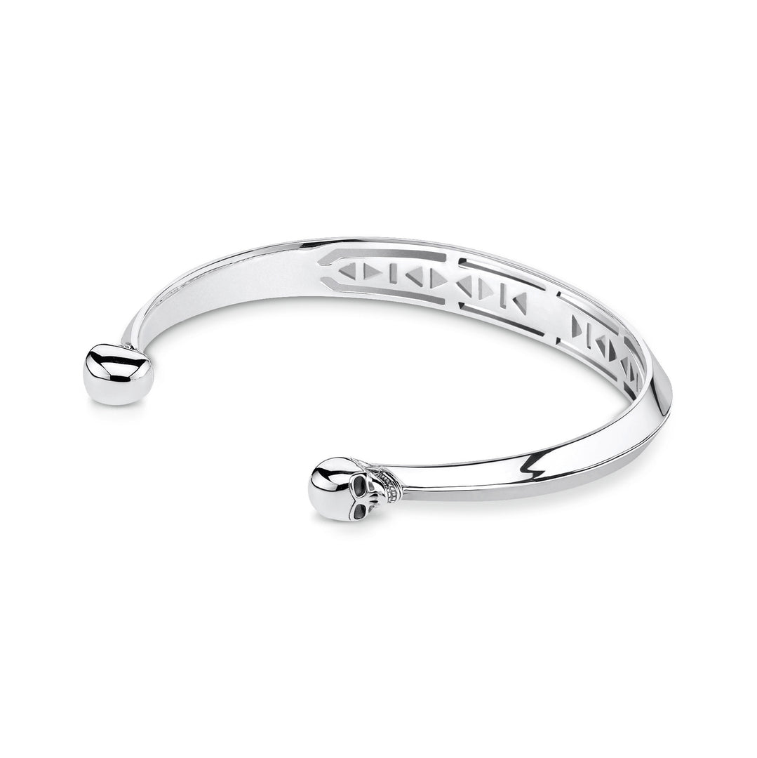 Thomas Sabo - Polished Silver Skull Bangle
