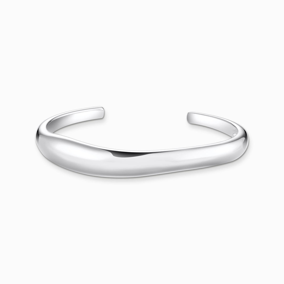 Thomas Sabo - Organic Shape Bangle Bracelet - Silver