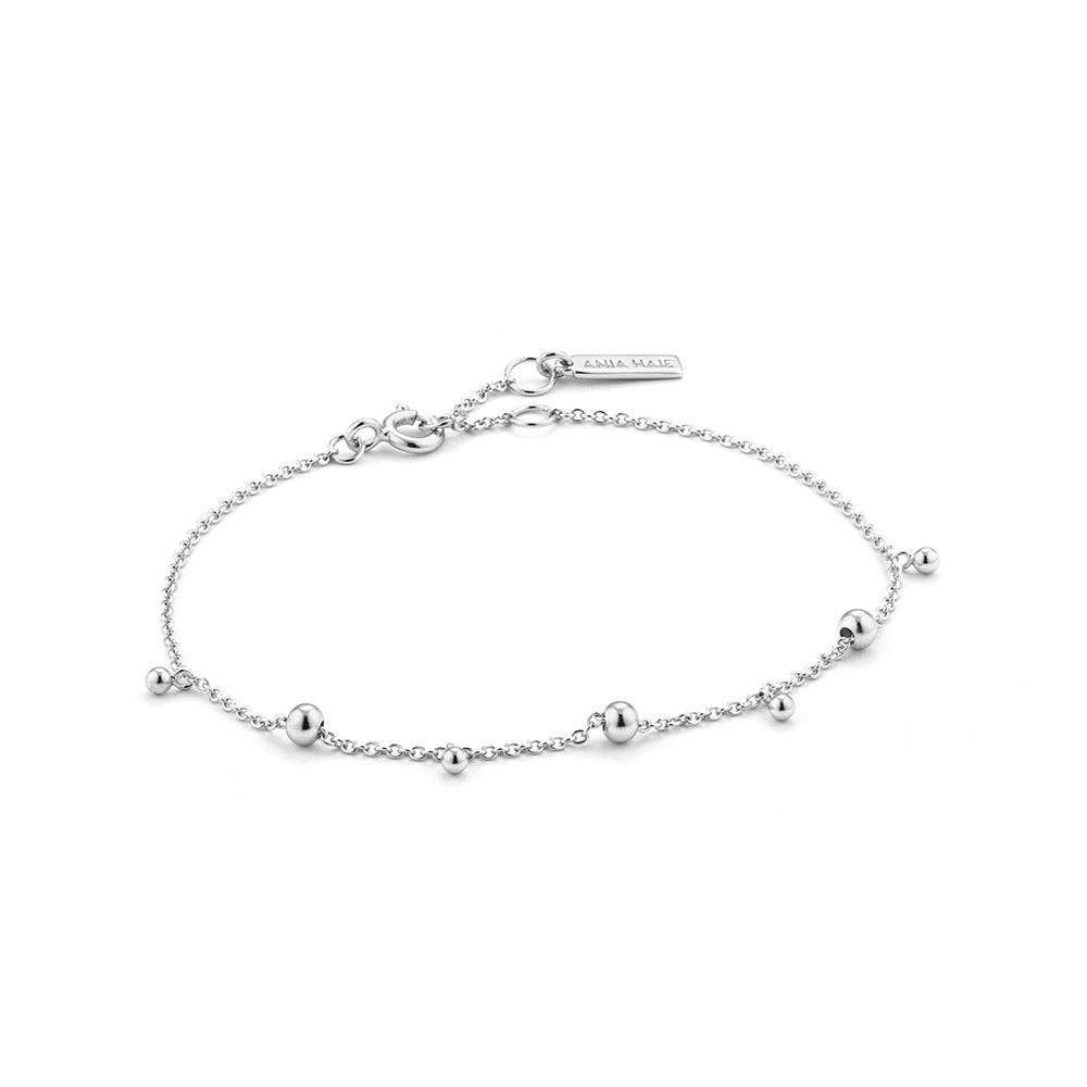 Ania Haie - Modern Drop Bracelet - Silver