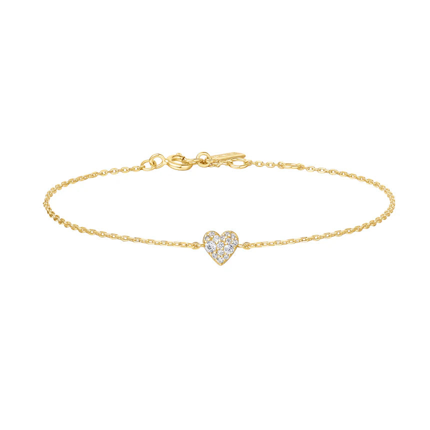Ania Haie - Sweetheart Pavé Bracelet - Gold