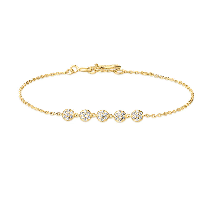 Ania Haie - Pavé Multi Beaded Chain Bracelet - Gold
