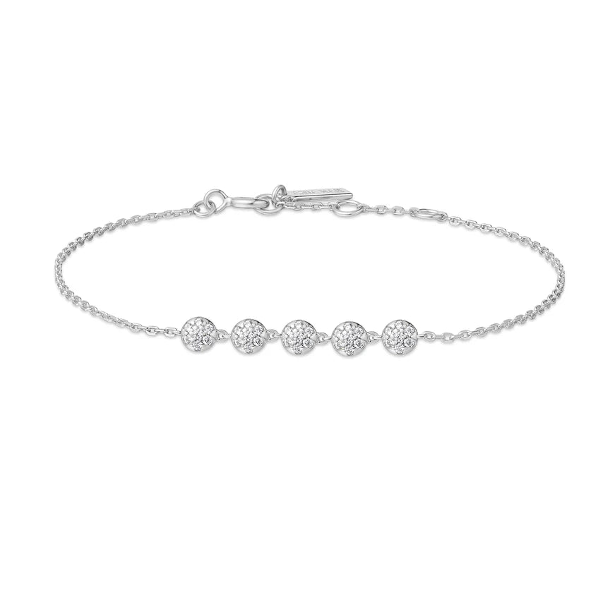 Ania Haie - Pavé Multi Beaded Chain Bracelet - Silver