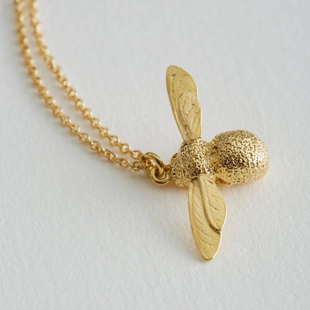 Alex Monroe - Baby Bee Necklace - Gold