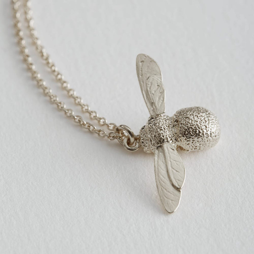 Alex Monroe - Baby Bee Necklace - Silver