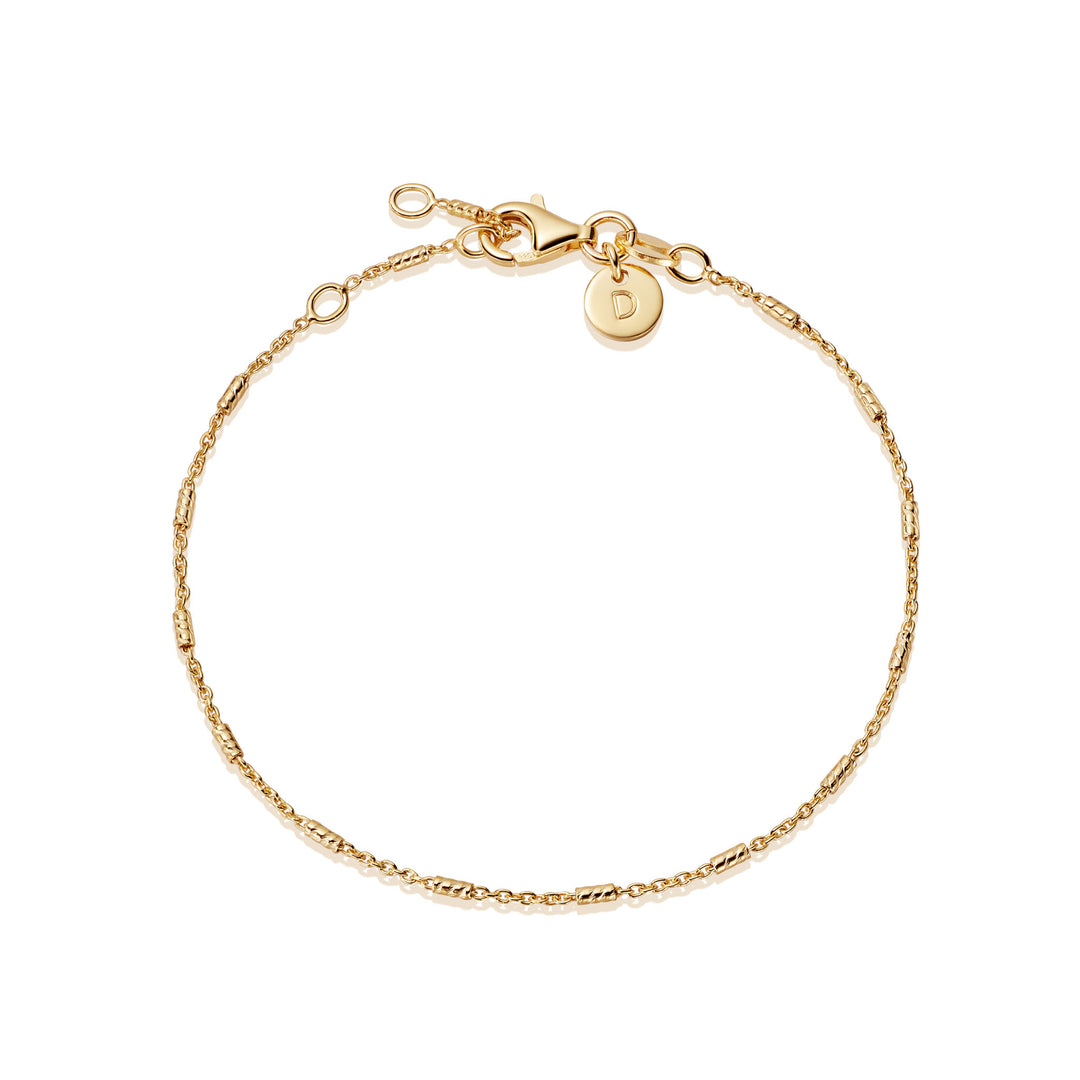 Daisy London - Nova Modern Chain Bracelet - Gold