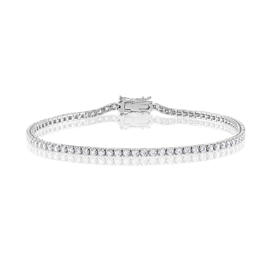 Brown & Newirth - Diamond Tennis Bracelet - 9kt White Gold