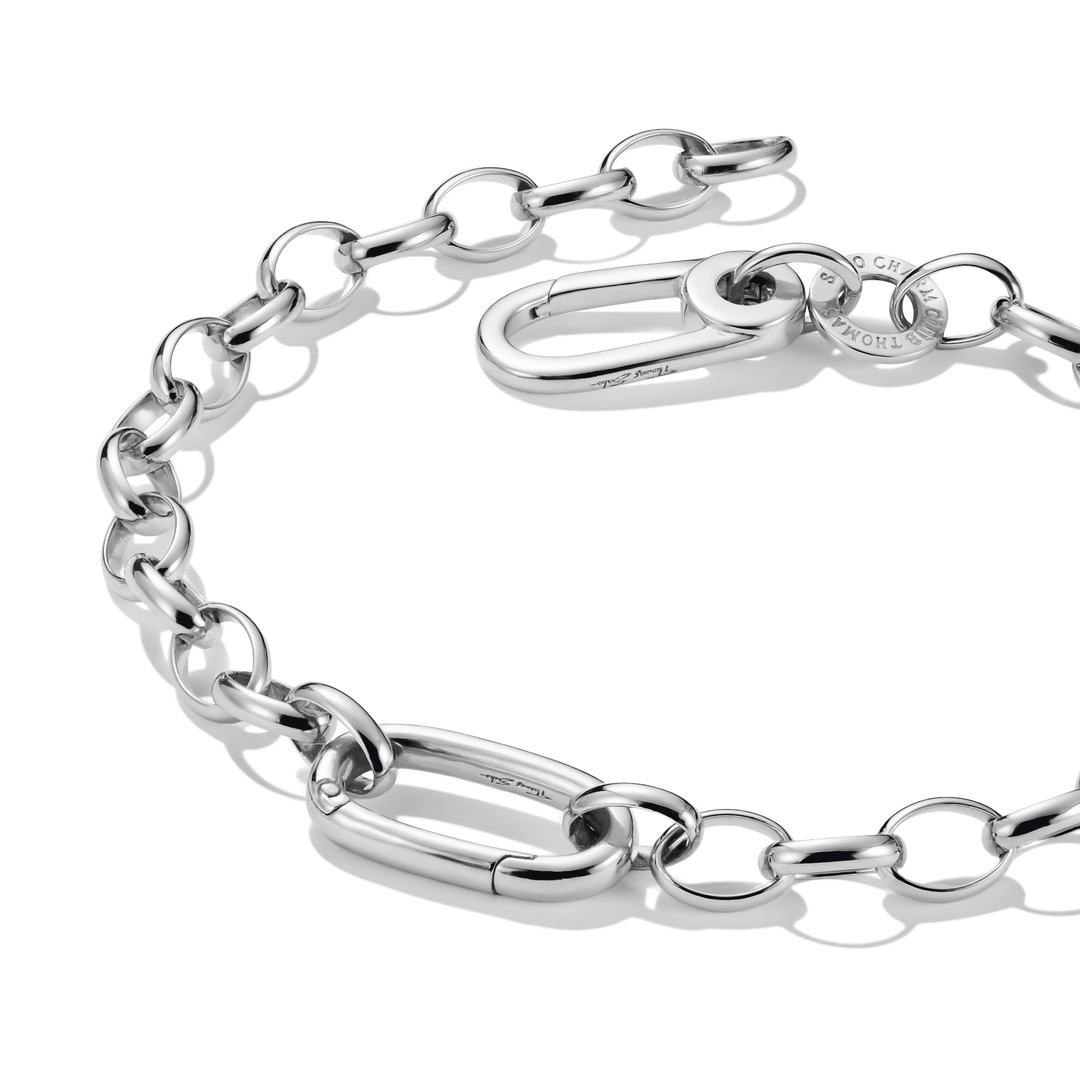 Thomas Sabo - Traditional Connect Link Charm Bracelet - Silver