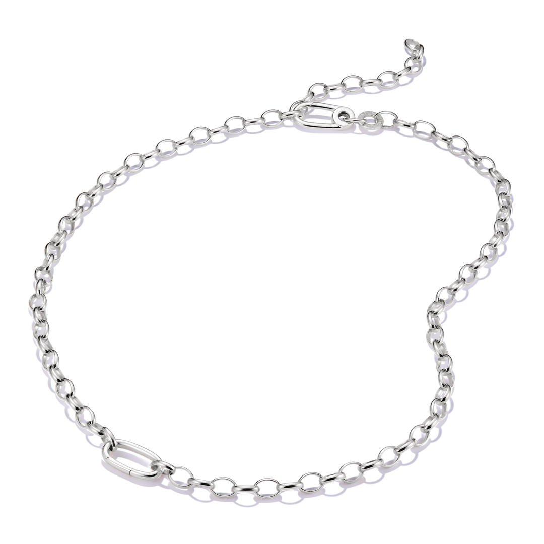 Thomas Sabo - Connect Link Charm Necklace - Silver