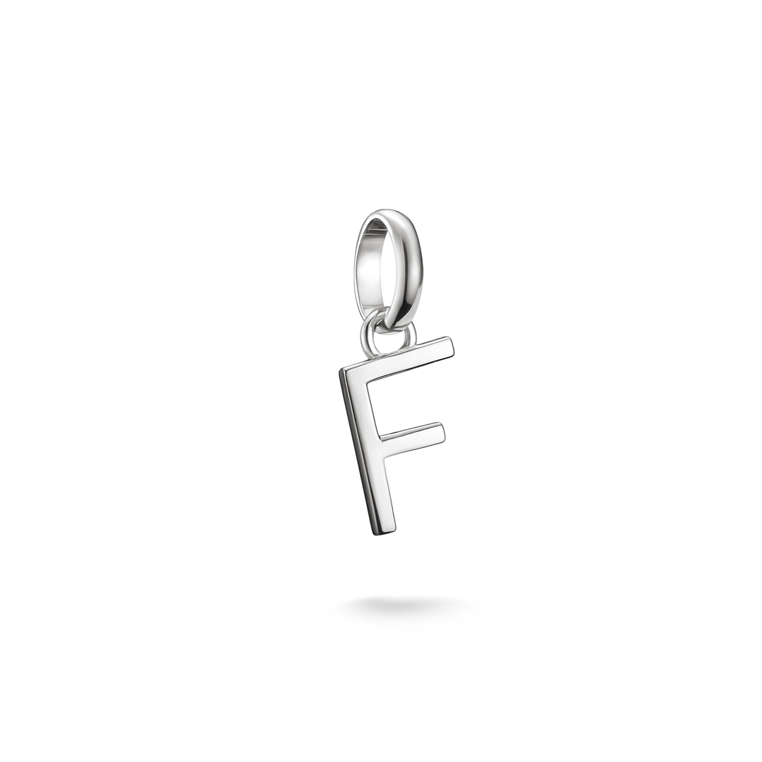Thomas Sabo - Letter F Connect Charm - Silver