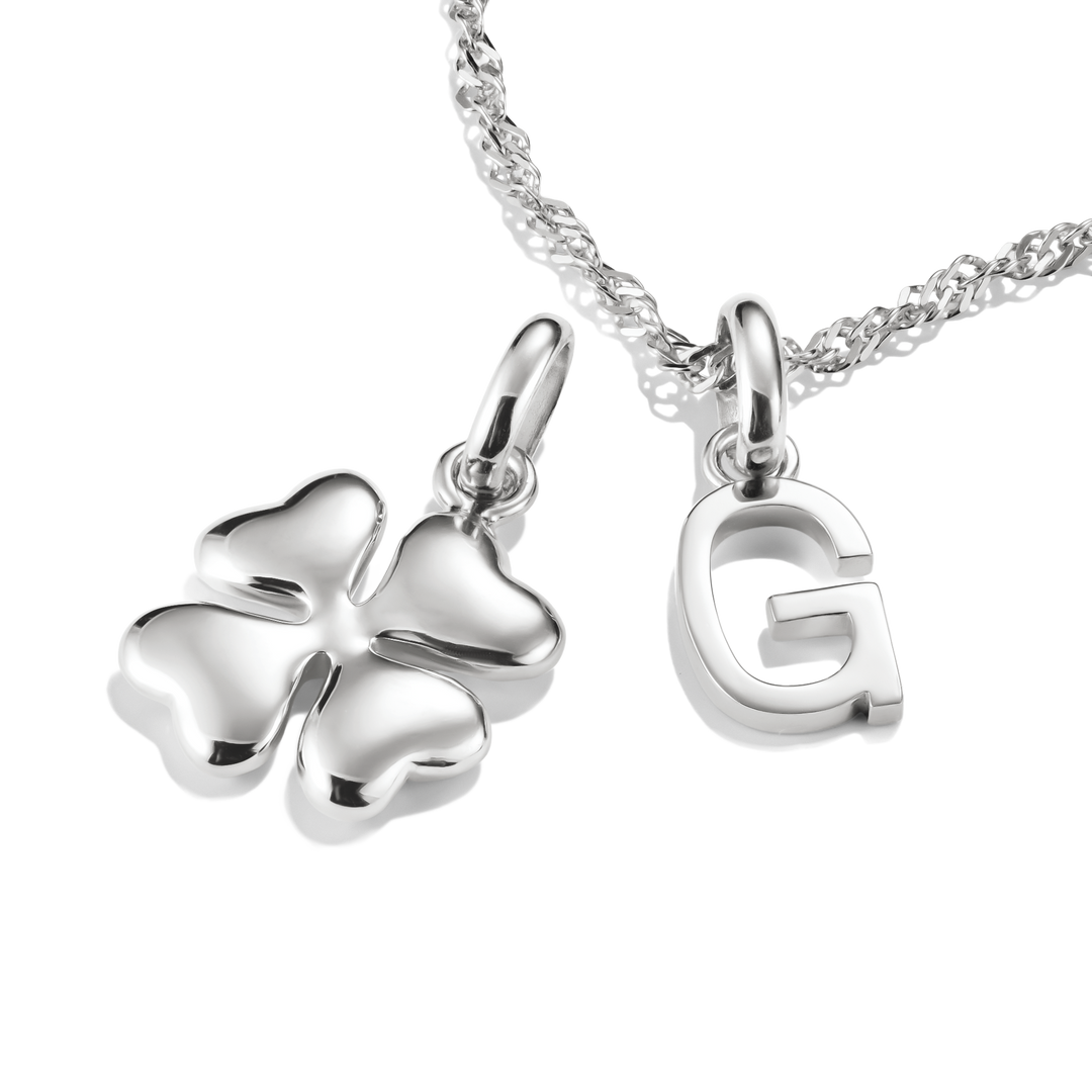 Thomas Sabo - Lucky Clover in 3D Connect Charm - Silver