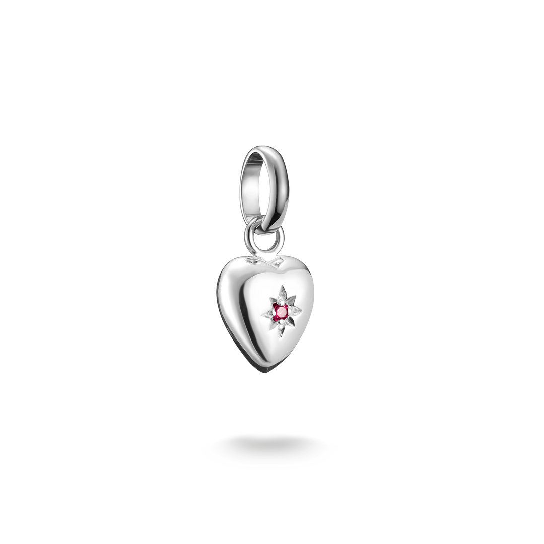 Thomas Sabo - Heart with Star Connect Charm - Silver