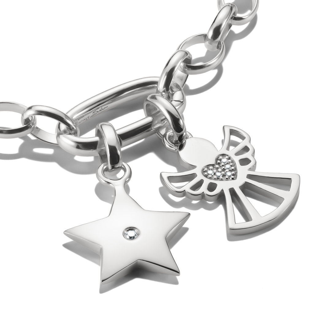 Thomas Sabo - Guardian of Love Connect Charm - Silver