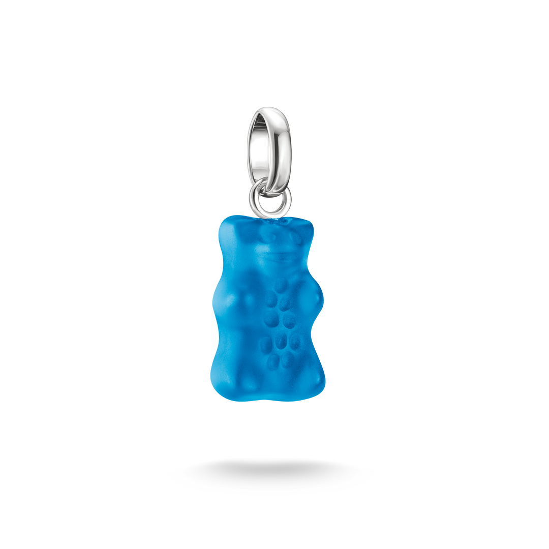Thomas Sabo - Goldbears in Blue Connect Charm - Silver