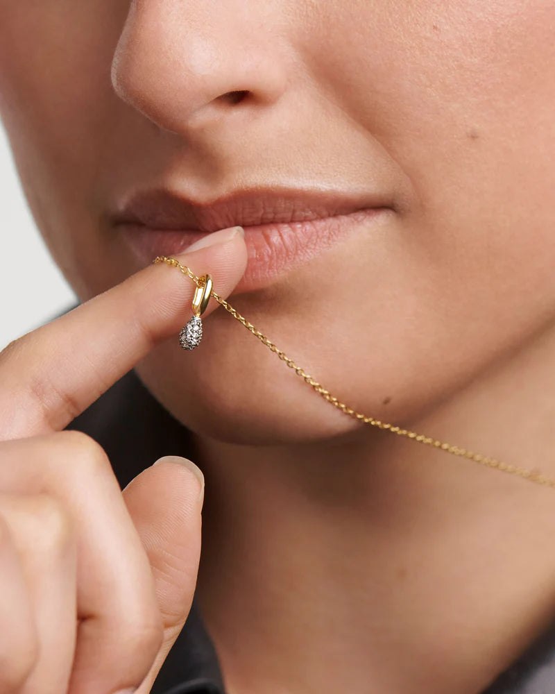PDPAOLA - Pavé Lava Necklace - Gold