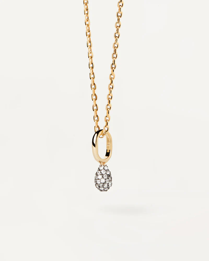 PDPAOLA - Pavé Lava Necklace - Gold