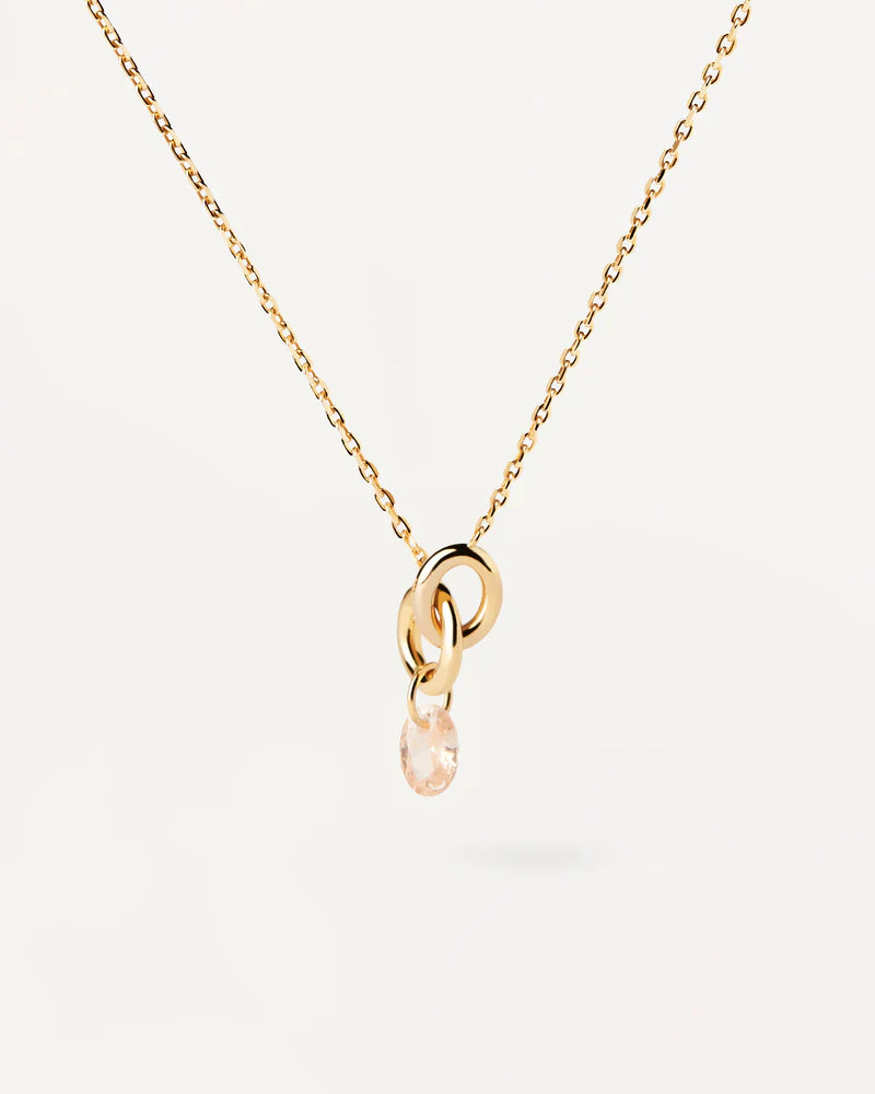 PDPAOLA - Peach Lily Necklace - Gold