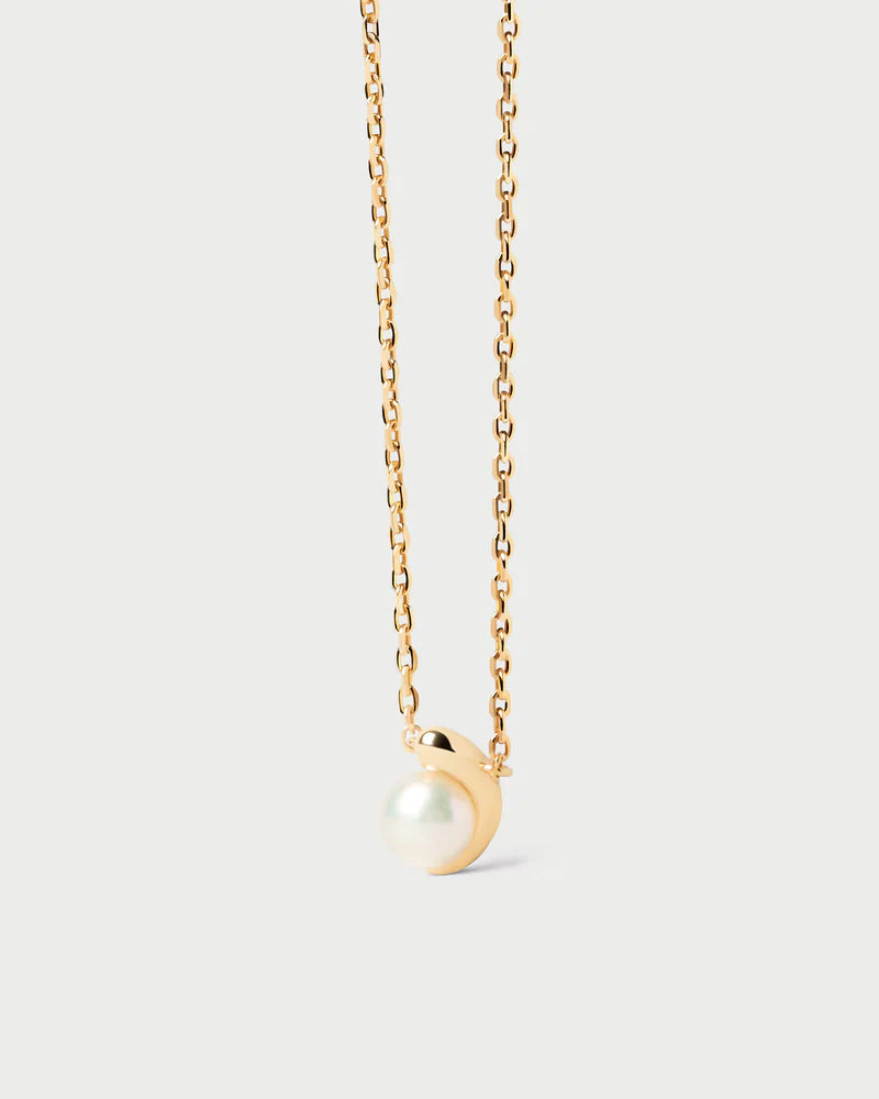 PDPAOLA - La Perla Solitary Necklace - Gold