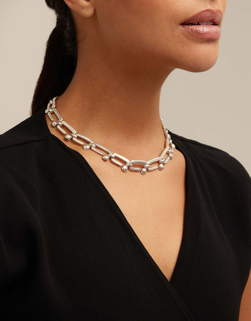 UNOde50 - Unusual Necklace - Silver