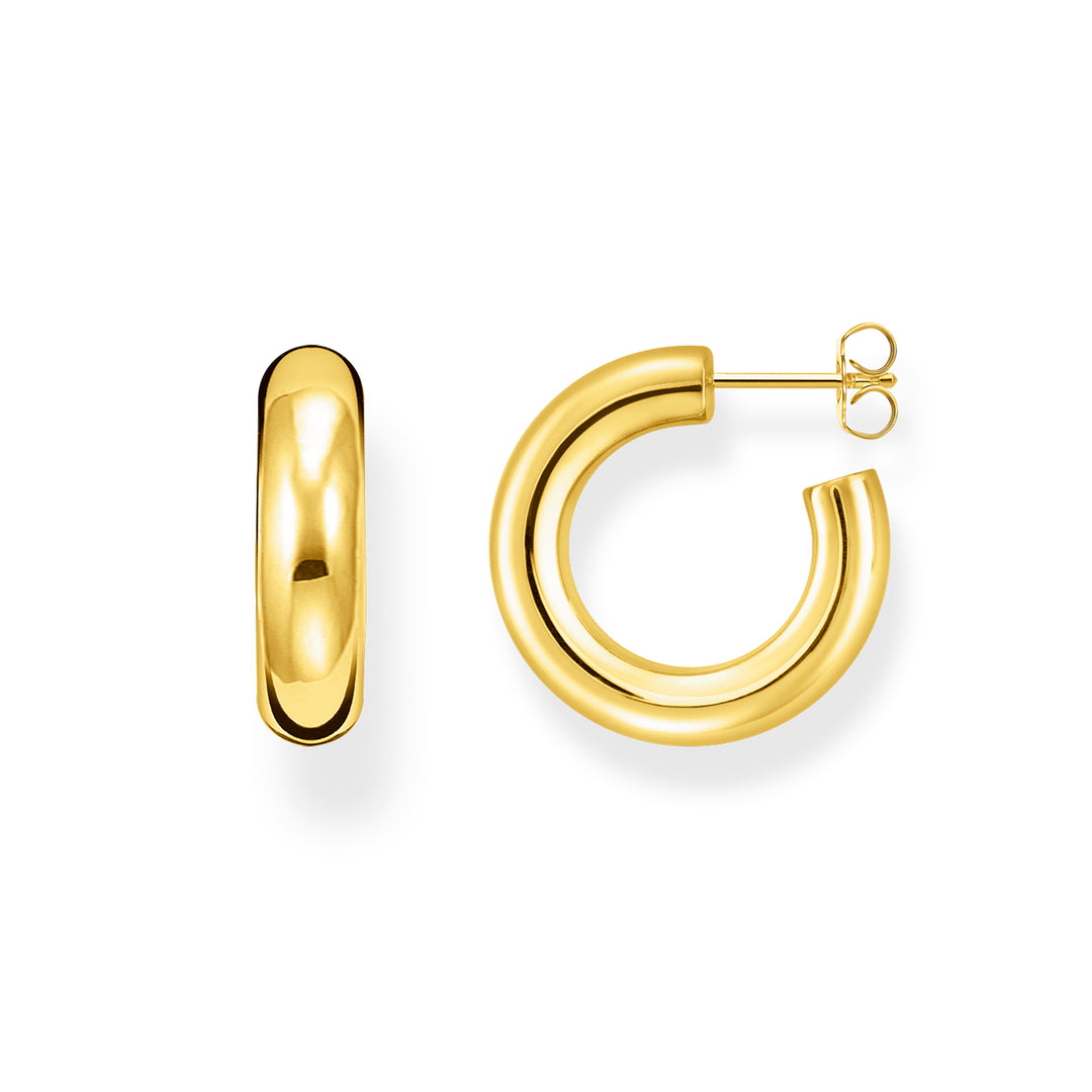 Thomas Sabo - Small Chunky Hoop Earrings - Gold