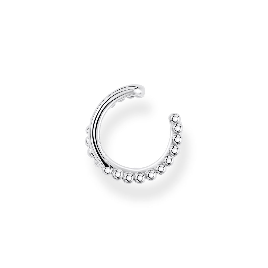 Thomas Sabo - Criss Cross Dots Single Ear Cuff Earring - Silver