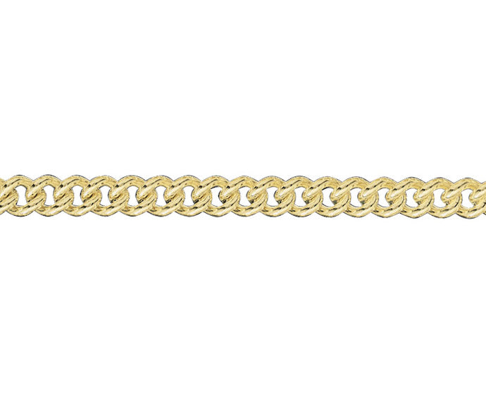 RUBIROX - 4.87mm Close Curb Necklace - Gold