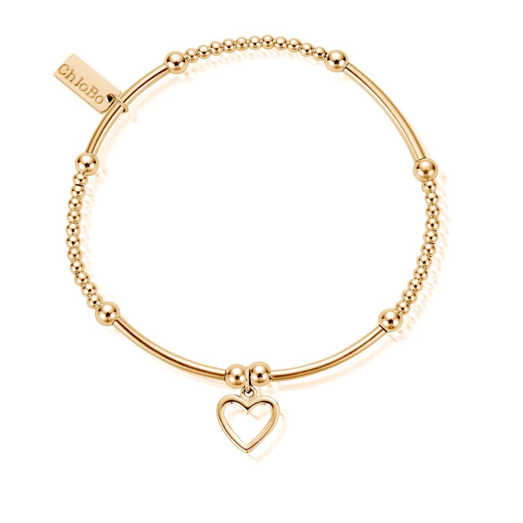 ChloBo - Open Heart Bracelet - Gold