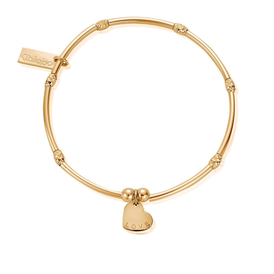 ChloBo - Love Heart Bracelet - Gold