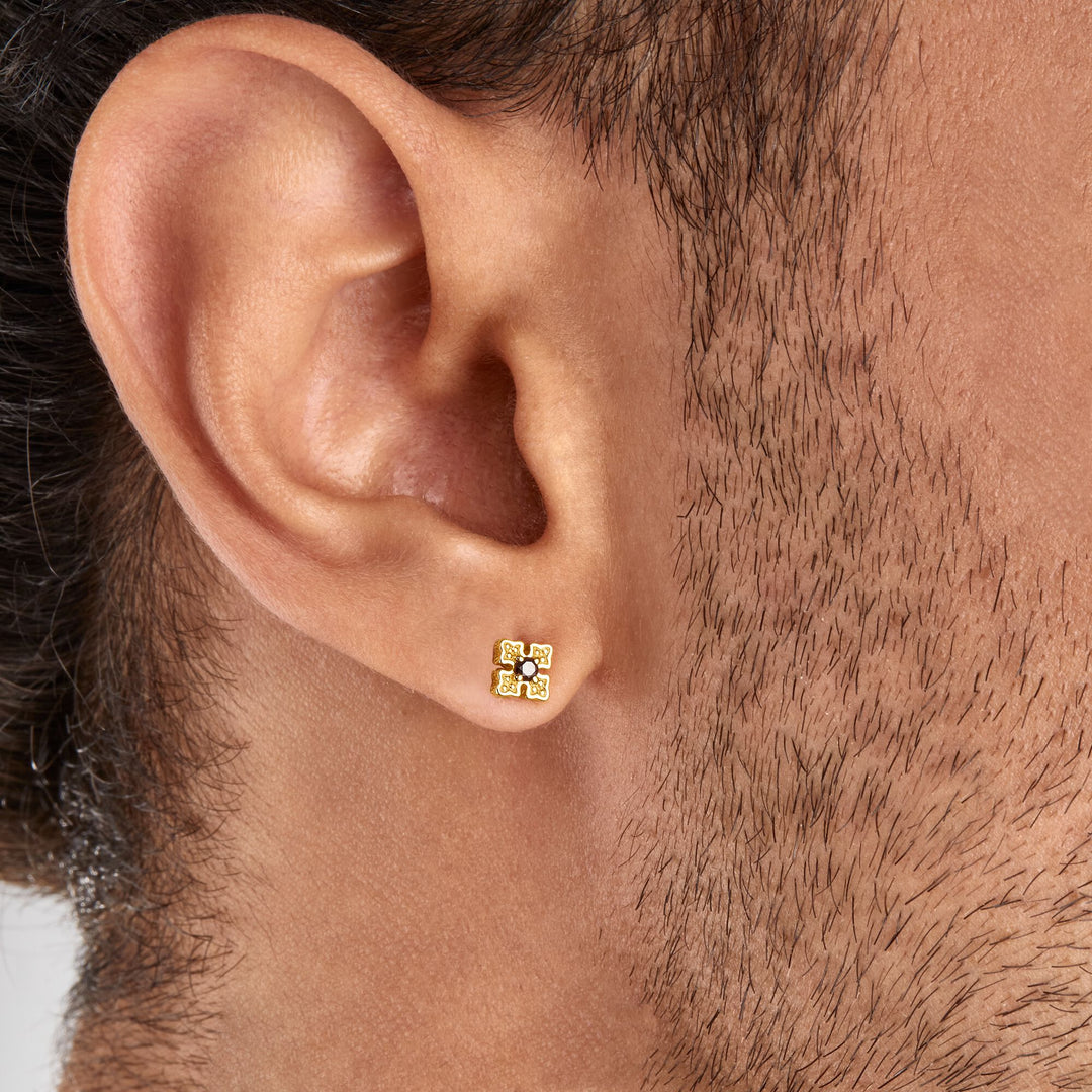 Thomas Sabo - Small Gold Cross Studs