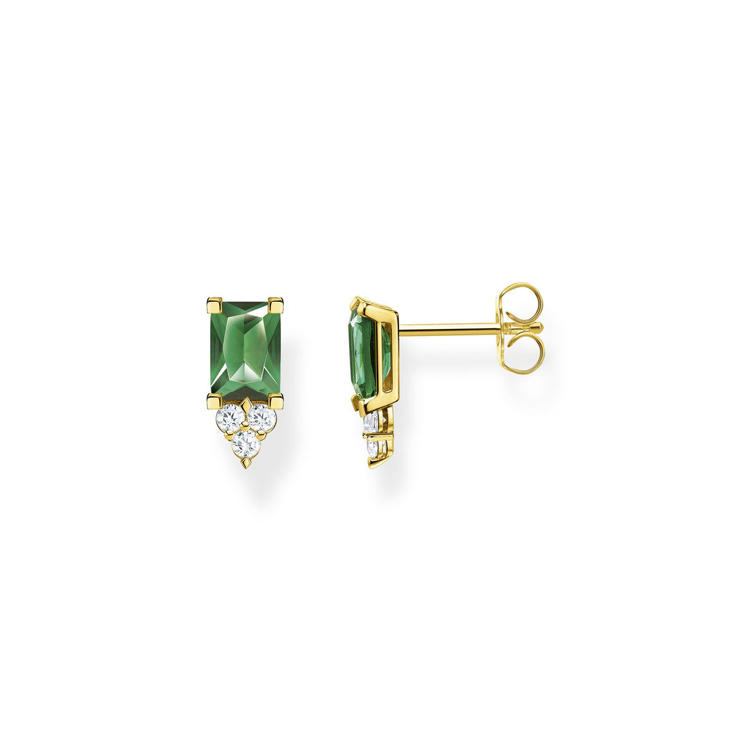 Thomas Sabo - Green Stone White Zirconia Studs