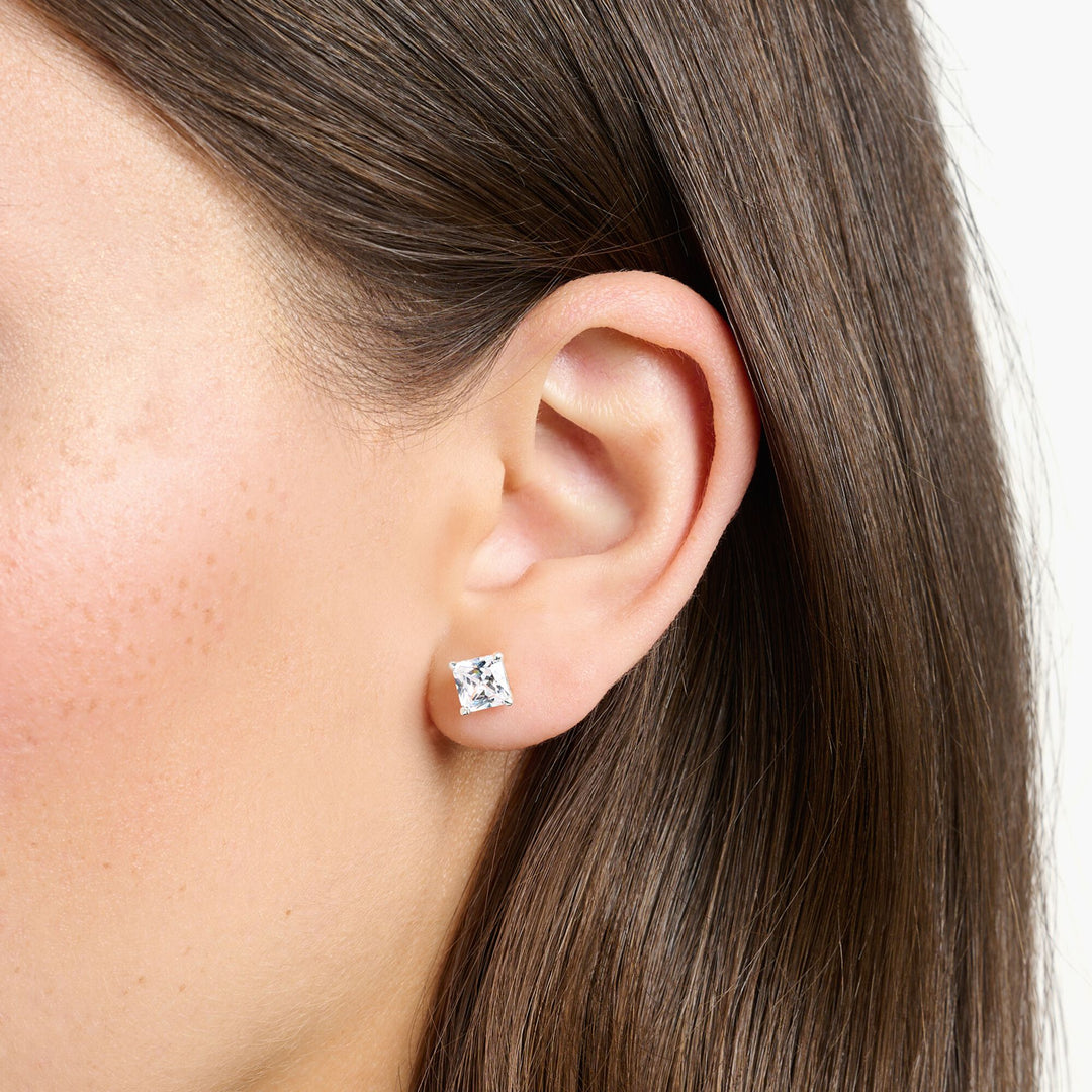 Thomas Sabo - Ear Studs White Stone Silver