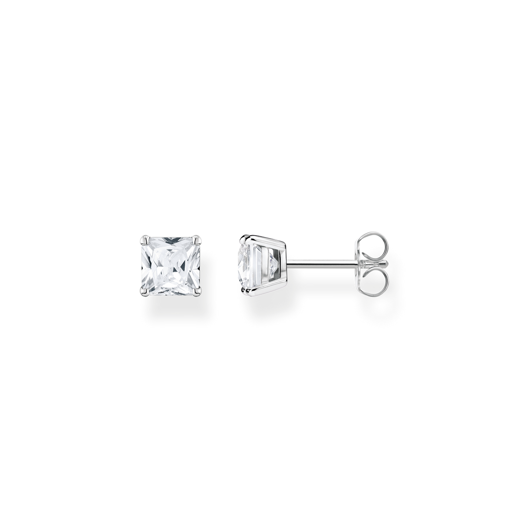 Thomas Sabo - Ear Studs White Stone Silver