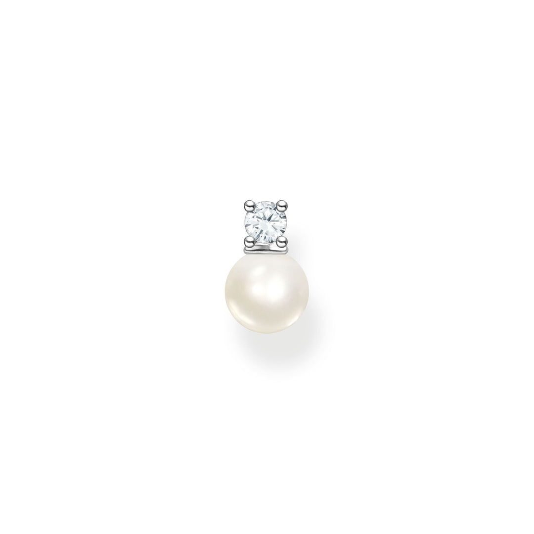 Thomas Sabo - Delicate Pearl Single Stud - Silver