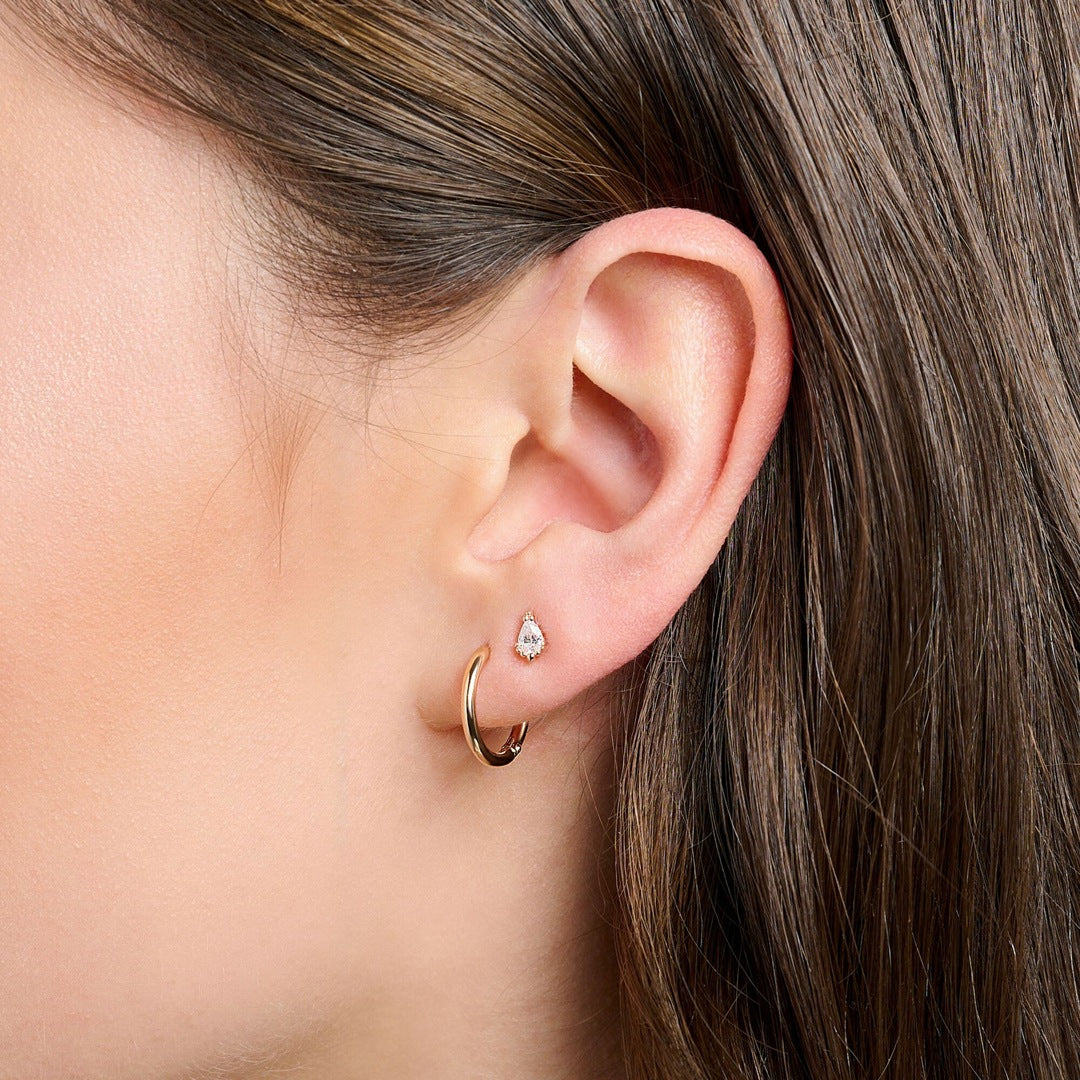 Thomas Sabo - Single ear stud ice crystal rose gold