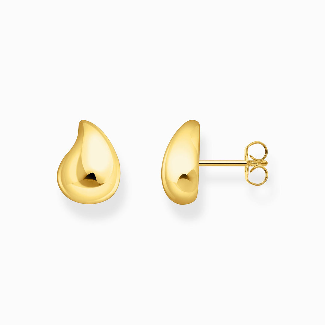 Thomas Sabo - Organic Shape Small Earrings - Gold