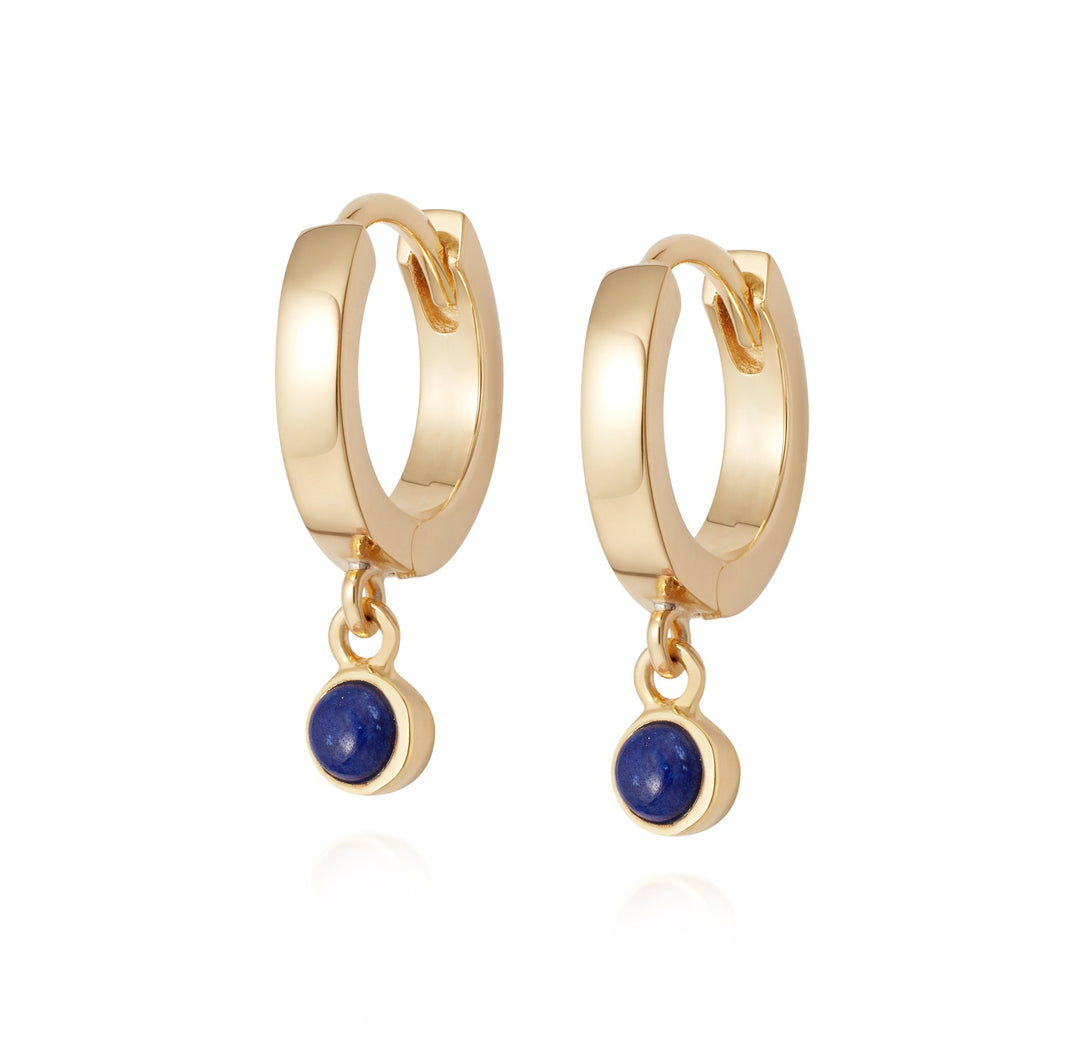 Daisy London - Lapis Healing Huggies - Gold