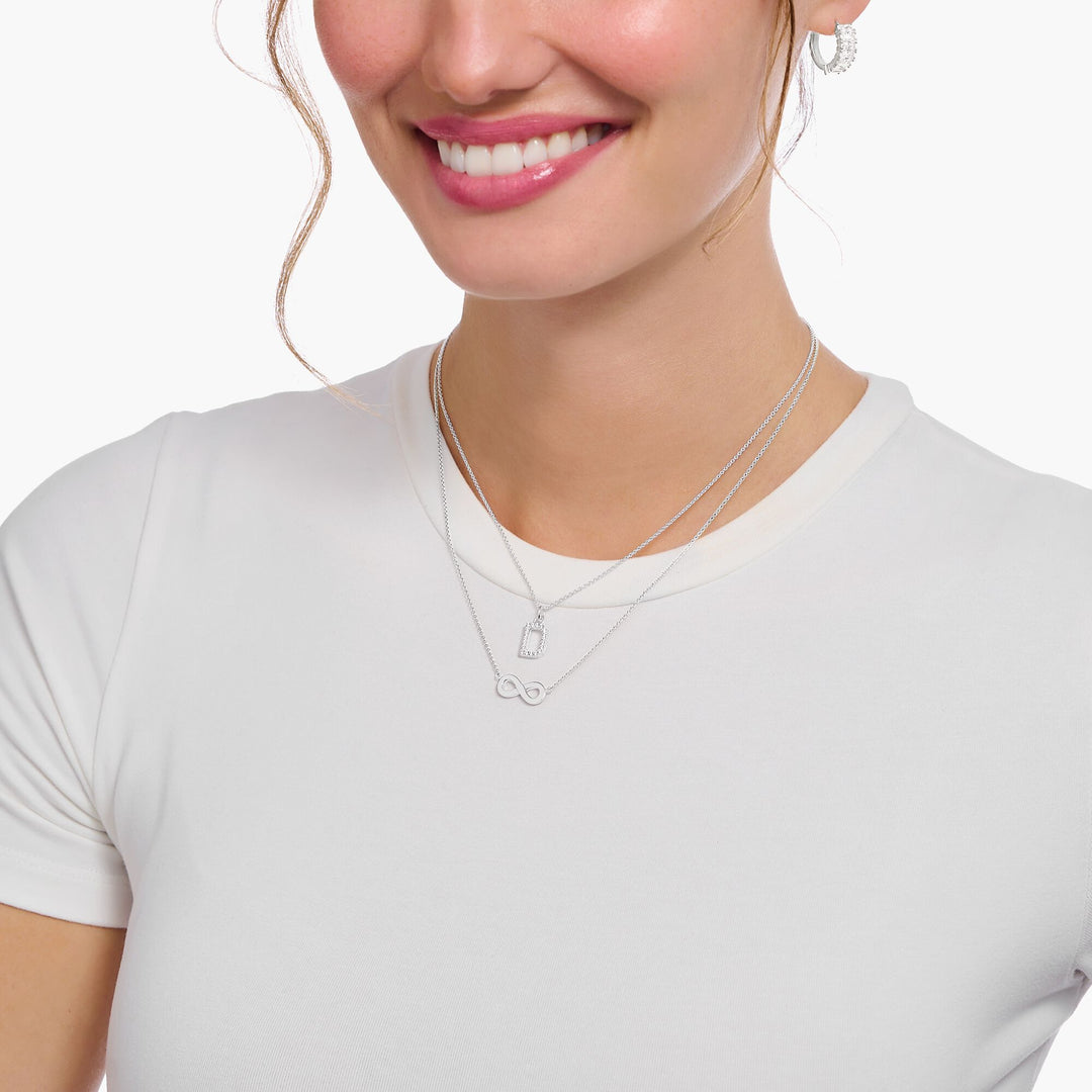 Thomas Sabo - Infinity Pendant Necklace - Silver