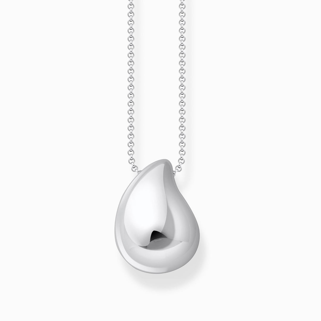 Thomas Sabo - Organic Drop Shape Necklace - Silver